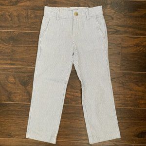 Boys Janie and Jack Seersucker Pants- Size 4